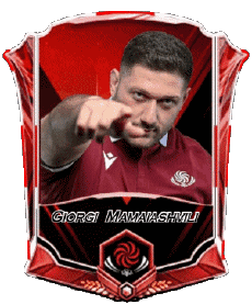 Sports Rugby - Players Georgia Team 2025 Giorgi Mamaiashvili 