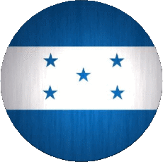 Drapeaux Amériques Honduras Rond 