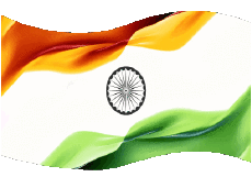 Fahnen Asien Indien Rechteck 