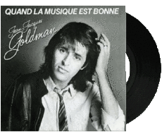 Quand la musique est bonne-Multi Media Music Compilation 80' France Jean-Jaques Goldmam 