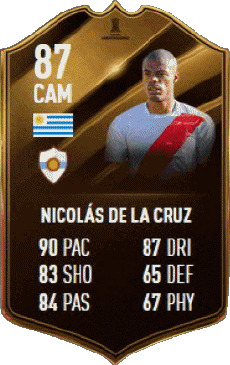 Multi Media Video Games F I F A - Card Players Uruguay Nicolás De la Cruz 
