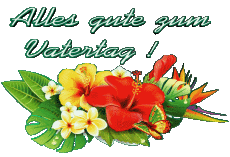 Nachrichten Deutsche Alles Gute zum Geburtstag Blumen Transparenter Hintergrund 001 