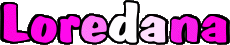 Vorname WEIBLICH - Italien L Loredana 