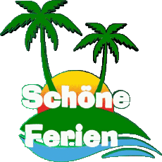 Mensajes Alemán Schöne Ferien 01 