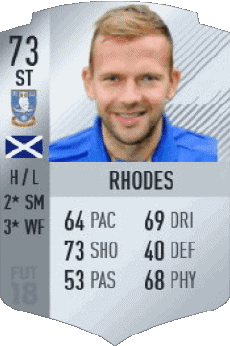 Multimedia Videospiele F I F A - Karten Spieler Schottland Jordan Rhodes 