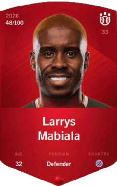 Multi Media Video Games F I F A - Card Players Congo Larrys Mabiala 
