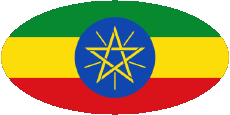 Flags Africa Ethiopia Oval 01 