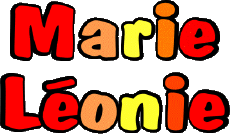 Vorname WEIBLICH - Frankreich M Zusammengesetzter Marie Léonie 