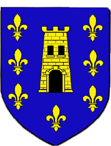 Drapeaux France Départements - Villes 02 CHAUNY 