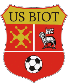 Sports FootBall Club France Logo Provence-Alpes-Côte d'Azur 06 - Alpes-Maritimes US Biot 