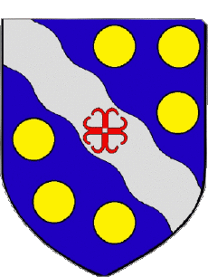 Blasone-Bandiere Francia Dipartimenti - Città 01 VONNAS 