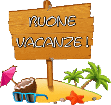 Messages Italian Buone Vacanze Transparent Background 22 