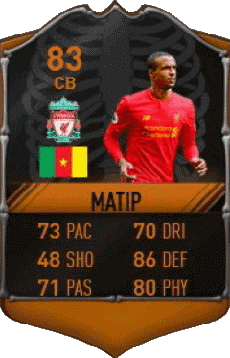 Multi Media Video Games F I F A - Card Players Cameroon Joel Matip 