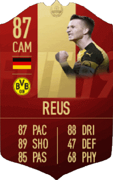 Multi Media Video Games F I F A - Card Players Germany Marco Reus 