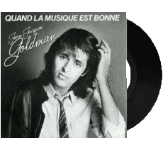 Quand la musique est bonne-Multi Média Musique Compilation 80' France Jean-Jaques Goldmam 