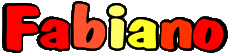 Vorname MANN - Italien F Fabiano 