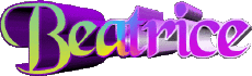 Prénoms FEMININ - Allemagne B Beatrice 