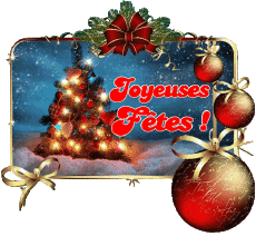Messages French Joyeuses Fêtes (Noël) Serie 09 
