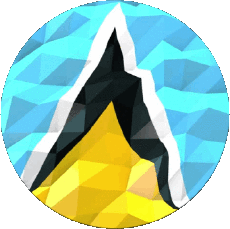 Flags America St. Lucia Round 