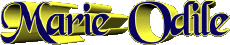 Vorname WEIBLICH - Frankreich M Zusammengesetzter Marie Odile 