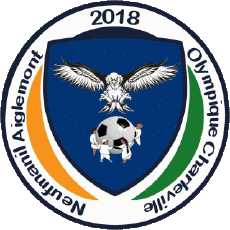 Sports FootBall Club France Logo Grand Est 08 - Ardennes Olympique Charleville Neufmanil Aiglemont - OCNA 