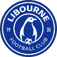 Sports FootBall Club France Logo Nouvelle-Aquitaine 33 - Gironde FC Libourne 