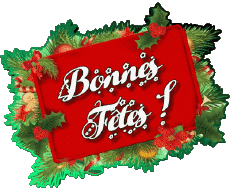 Messages French Bonnes Fêtes (Noël) Série 03 