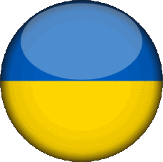 Flags Europe Ukraine Round 