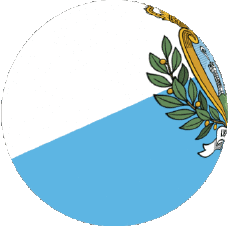 Bandiere Europa San Marino Sfera - Cubo 