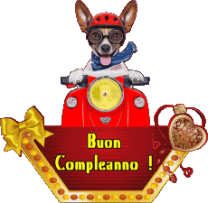 Messagi Italiano Buon Compleanno Animali 010 