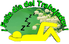 Messages Spanish 1 de Mayo Feliz día del Trabajador 