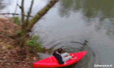 Humor - Fun Deportes Canoa Kayak Caídas - Fail 