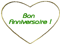 Messages Français Bon Anniversaire Coeur 001 