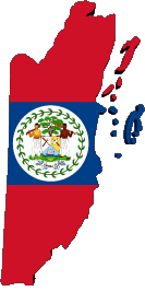 Drapeaux Amériques Belize Divers 