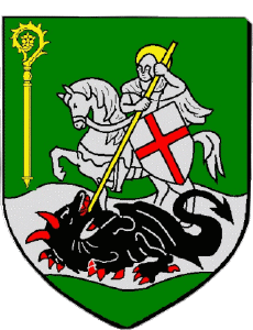 Banderas Francia Departamentos - Ciudades 89 SAINT GEORGES SUR BAULCHE 