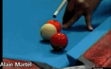 Alain Martel-Humour - Fun Sports Billiard Best Off Shot 