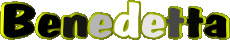 Prénoms FEMININ - Italie B Benedetta 