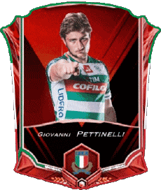 Sports Rugby - Joueurs Italie Giovanni Pettinelli 