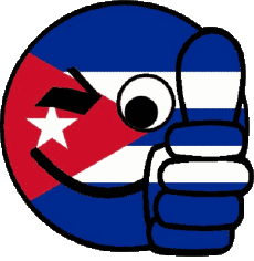 Bandiere America Cuba Faccina - OK 