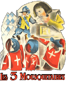 Multimedia Filme Frankreich 50er - 70er Jahre Les 3 Mousquetaires 