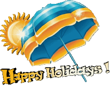 Nachrichten Englisch Happy Holidays Transparenter Hintergrund 07 