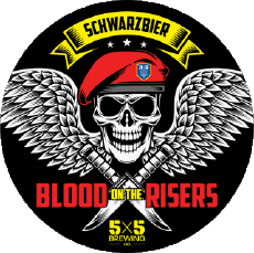 Schwarzbier blood on the risers-Drinks Beers USA 5X5 Brewing CO Schwarzbier blood on the risers