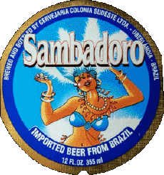 Drinks Beers Brazil Sambadoro 