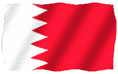 Flags Asia Bahrain Waving 