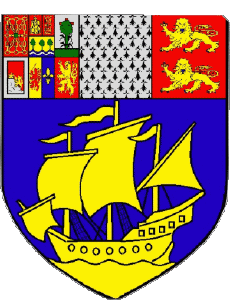 Bandiere Francia Dipartimenti - Città 975 Saint Pierre et Miquelon 