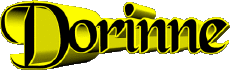 Vorname WEIBLICH - Frankreich D Dorinne 