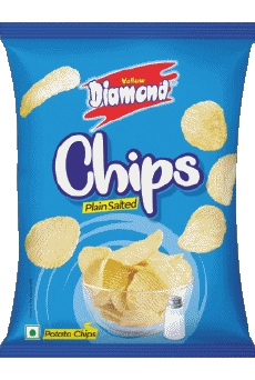 Essen Chips - Snack - Crips Indien Yellow Diamond 
