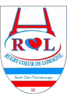 Sport Rugby Club Frankreich Logo Dept 32 RC Coeur de Lomagne 