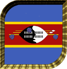 Flags Africa Eswatini Square 