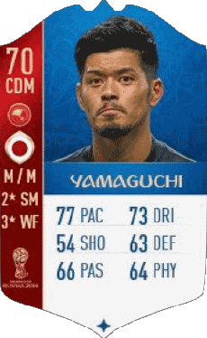 Multi Média Jeux Vidéo F I F A - Joueurs Cartes Japon Hotaru Yamaguchi 